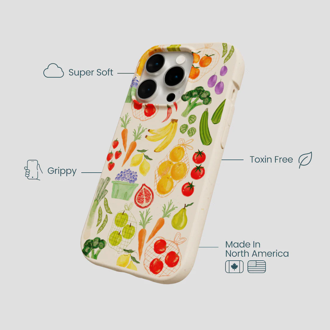 Seashell Fresh Market iPhone 14 Pro Case - Image 4