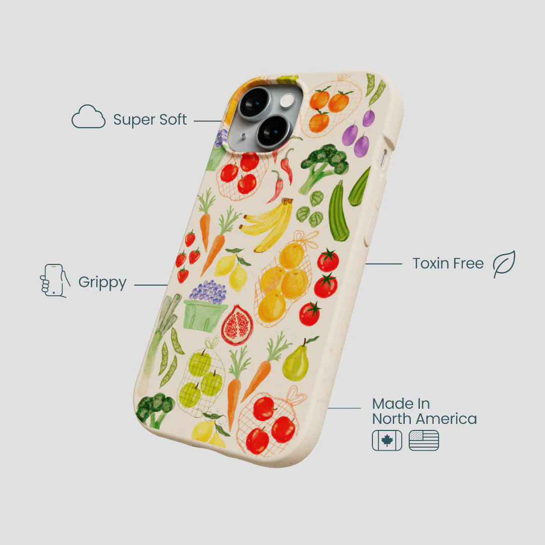 Seashell Fresh Market iPhone 15 Case - Image 4