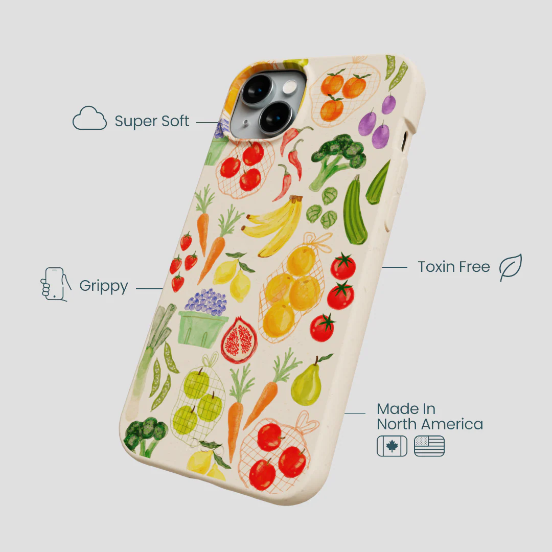 Seashell Fresh Market iPhone 15 Plus Case - Image 4