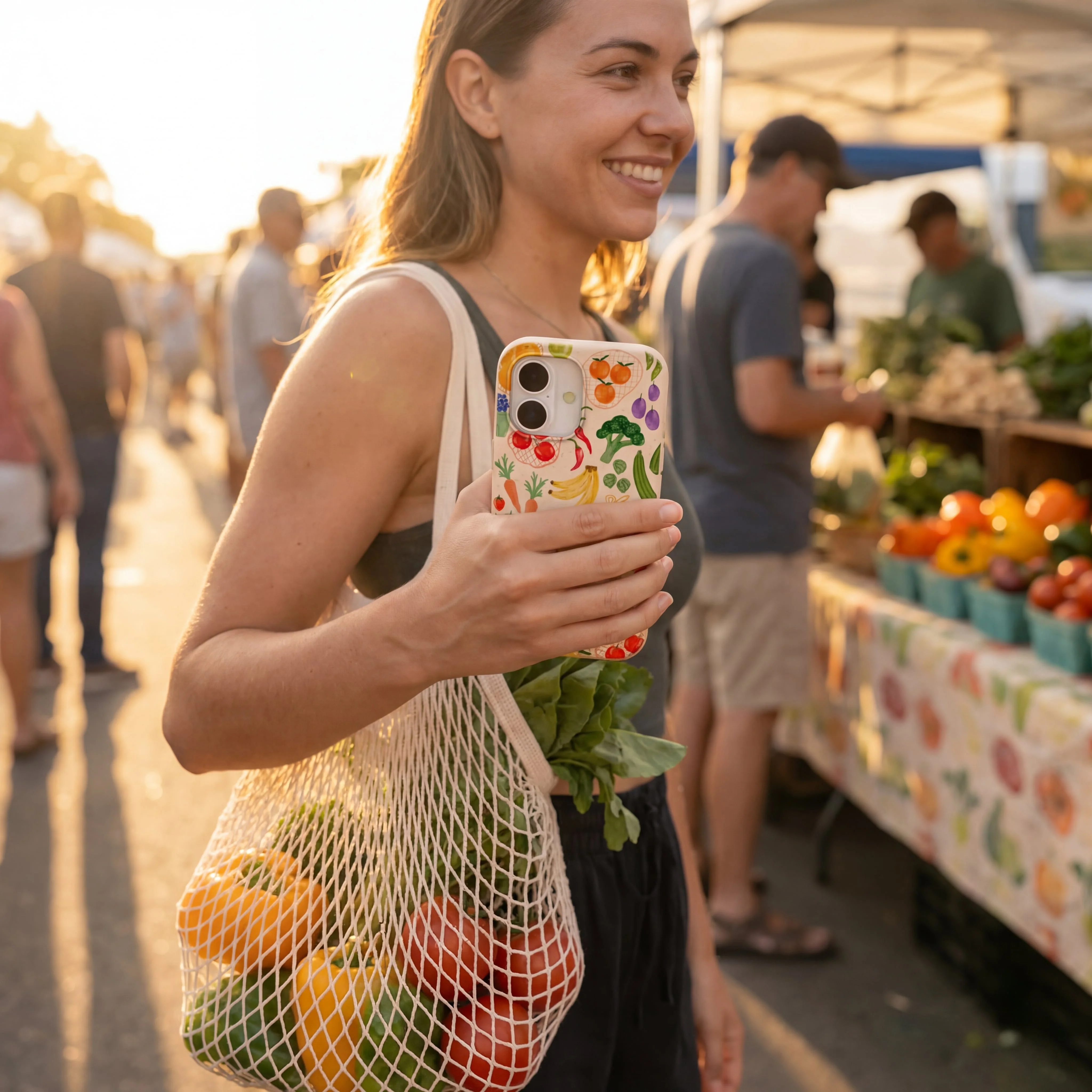 Seashell Fresh Market iPhone 15 Pro Case - Image 2