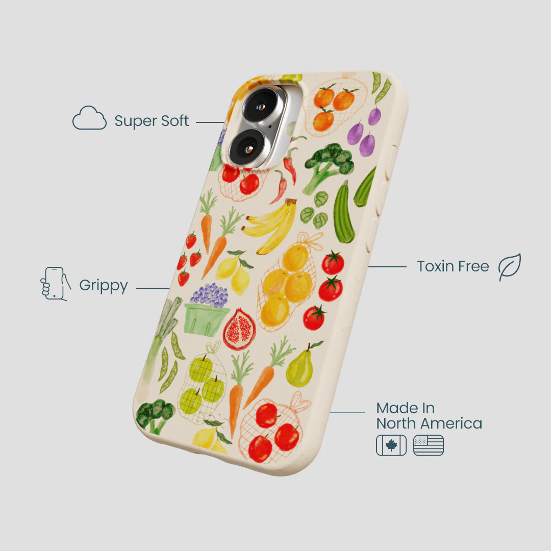 Seashell Fresh Market iPhone 16 Case - Image 4