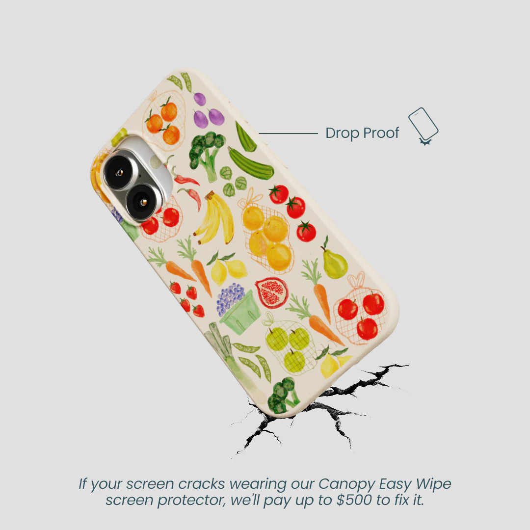 Seashell Fresh Market iPhone 16 Case - Image 5