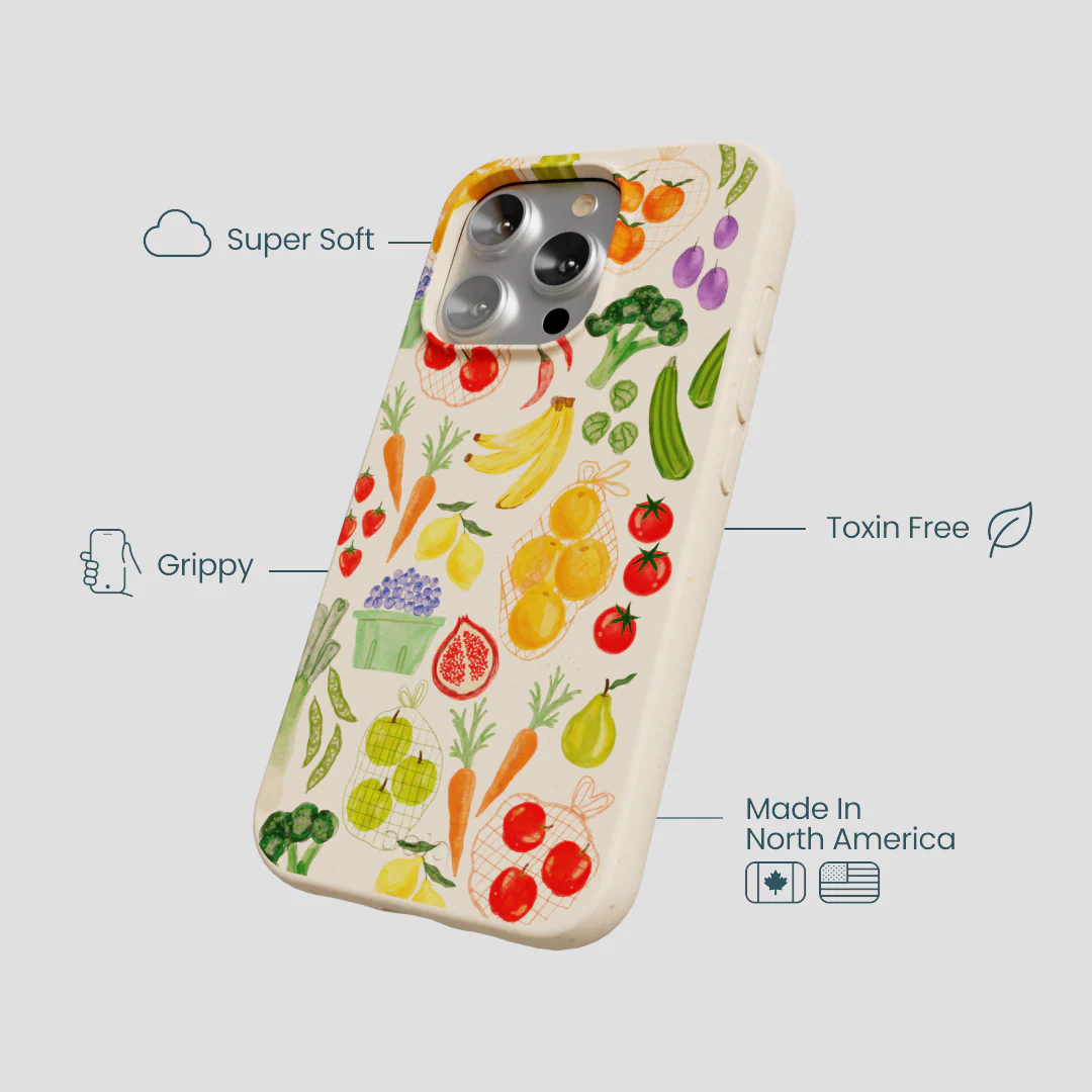 Seashell Fresh Market iPhone 16 Pro Case - Image 4