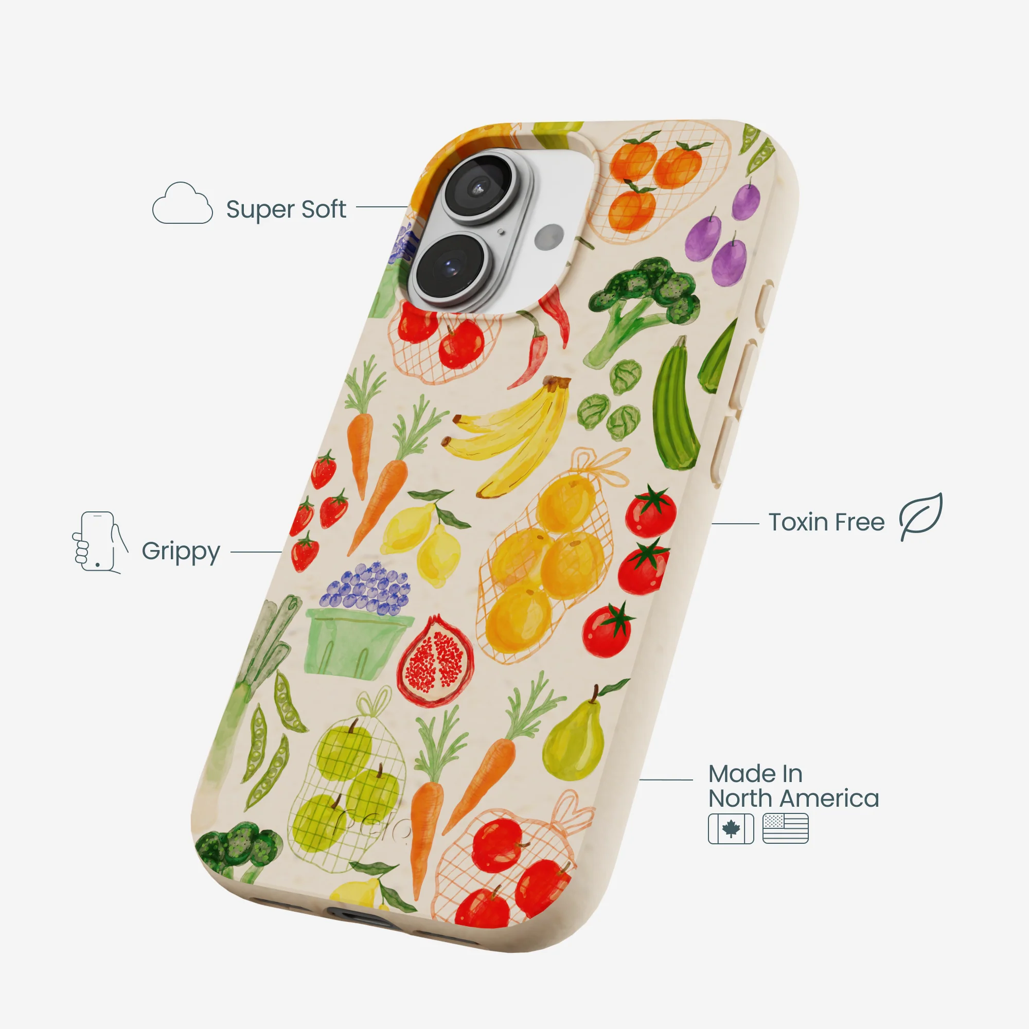 Seashell Fresh Market iPhone 17 Case - Image 4