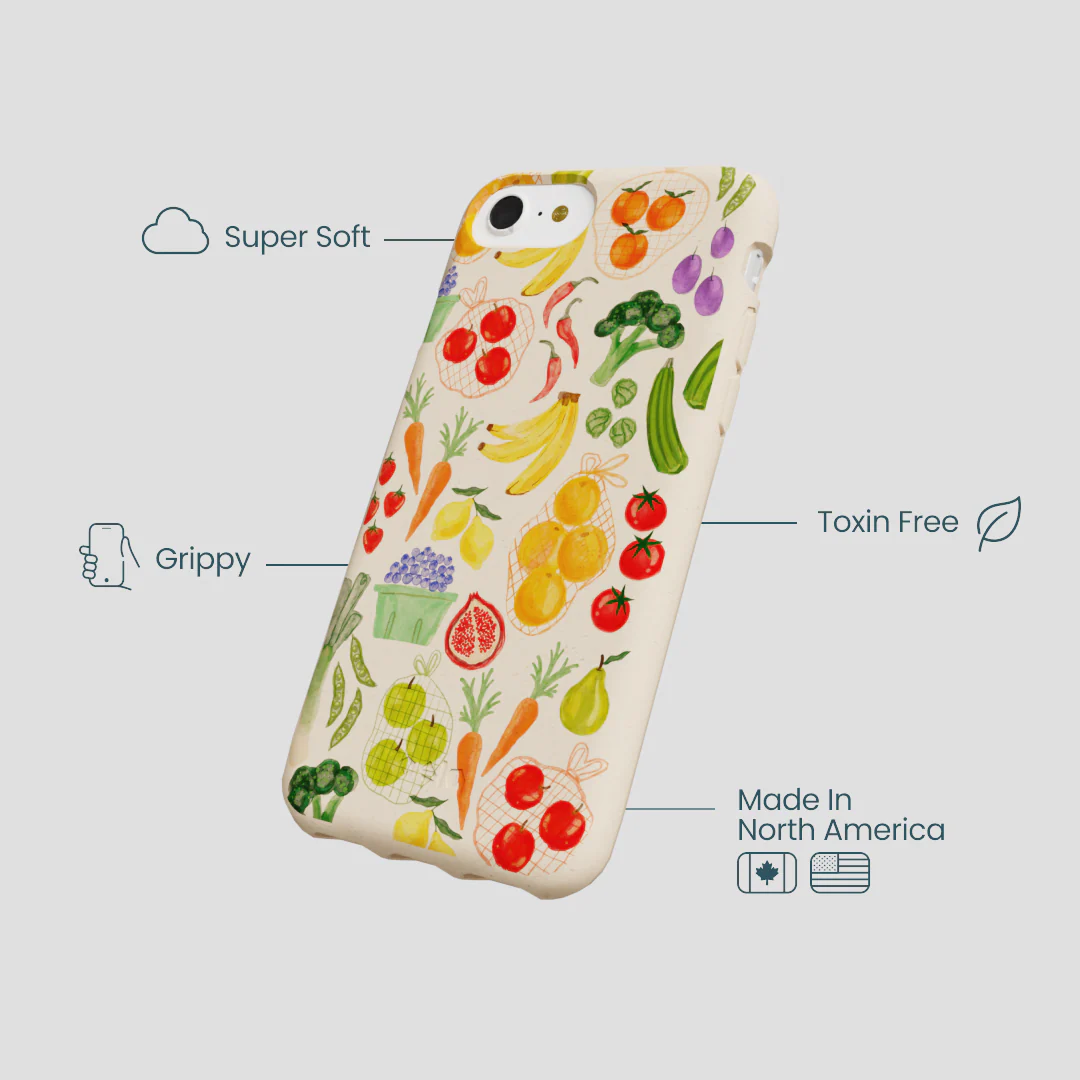 Seashell Fresh Market iPhone 6/6s/7/8/SE Case - Image 4