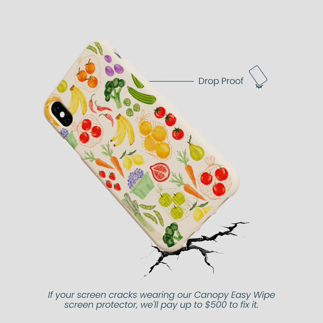 Seashell Fresh Market iPhone XR Case - Image 5