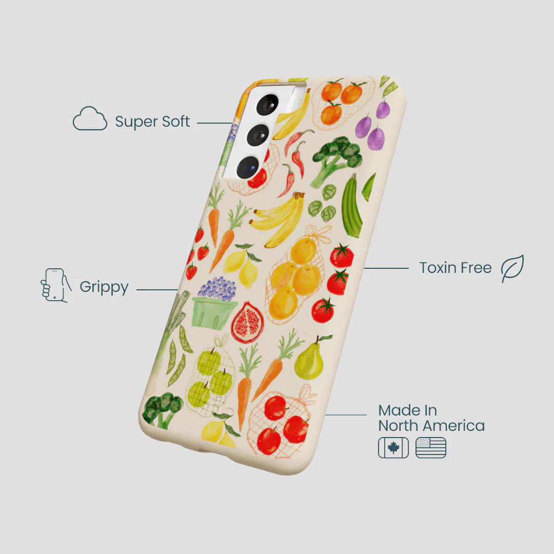 Seashell Fresh Market Samsung Galaxy S22 Case - Image 4