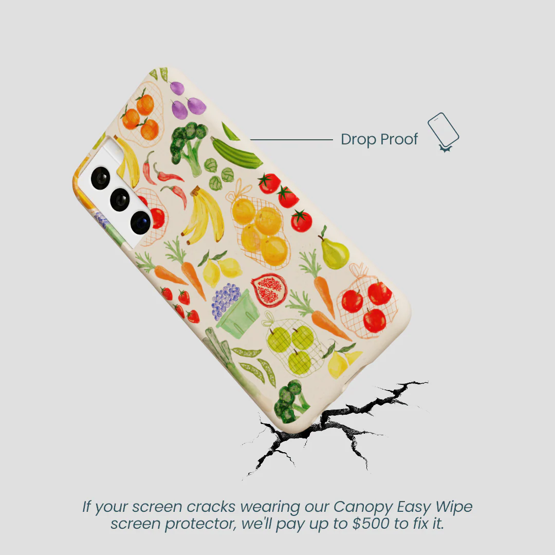 Seashell Fresh Market Samsung Galaxy S22 Case - Image 5