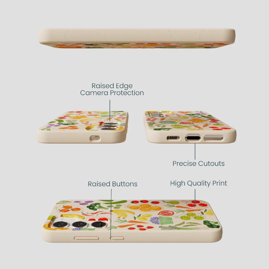 Seashell Fresh Market Samsung Galaxy S23 Case - Image 3