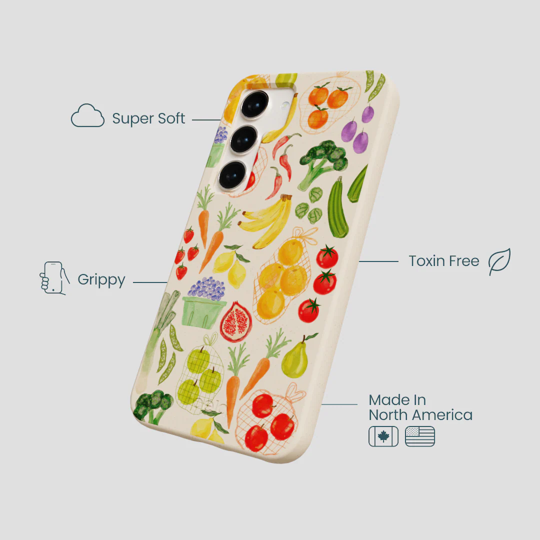 Seashell Fresh Market Samsung Galaxy S24 Case - Image 4