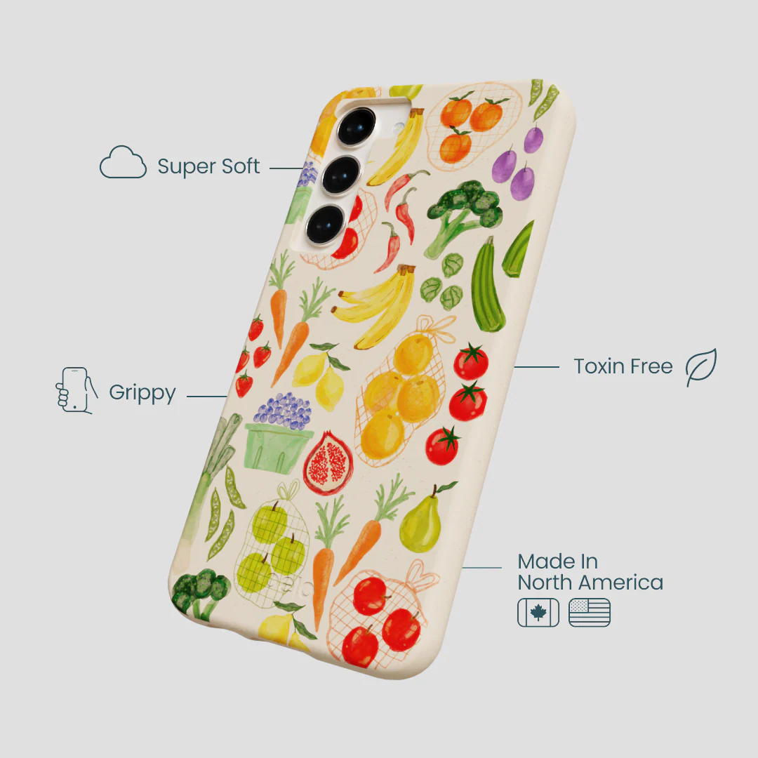Seashell Fresh Market Samsung Galaxy S24+(Plus) Case - Image 4