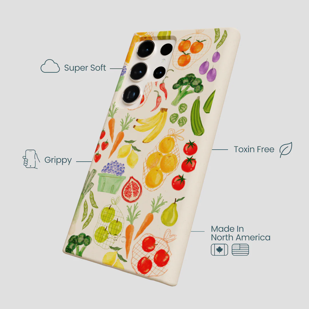 Seashell Fresh Market Samsung Galaxy S24 Ultra Case - Image 4