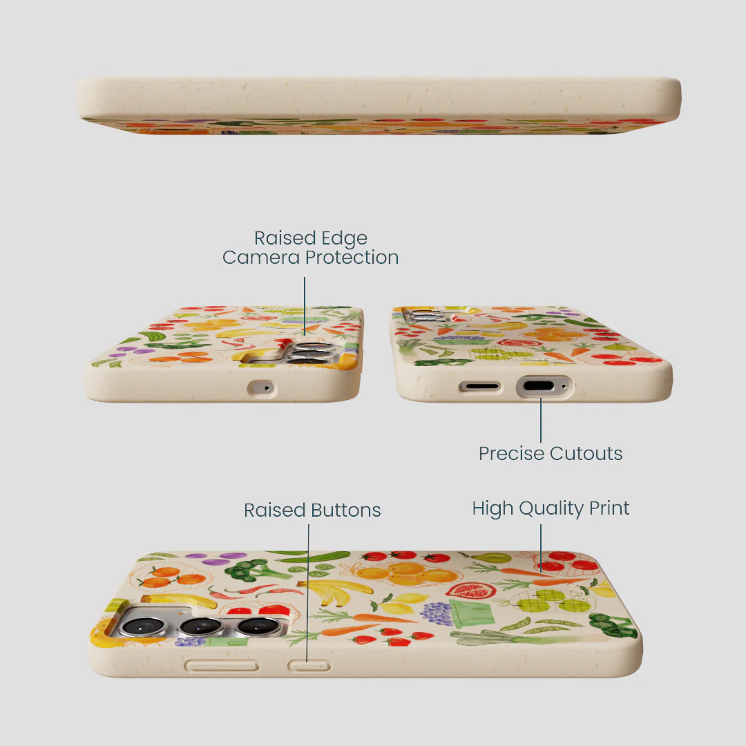 Seashell Fresh Market Samsung Galaxy S25+(Plus) Case - Image 3