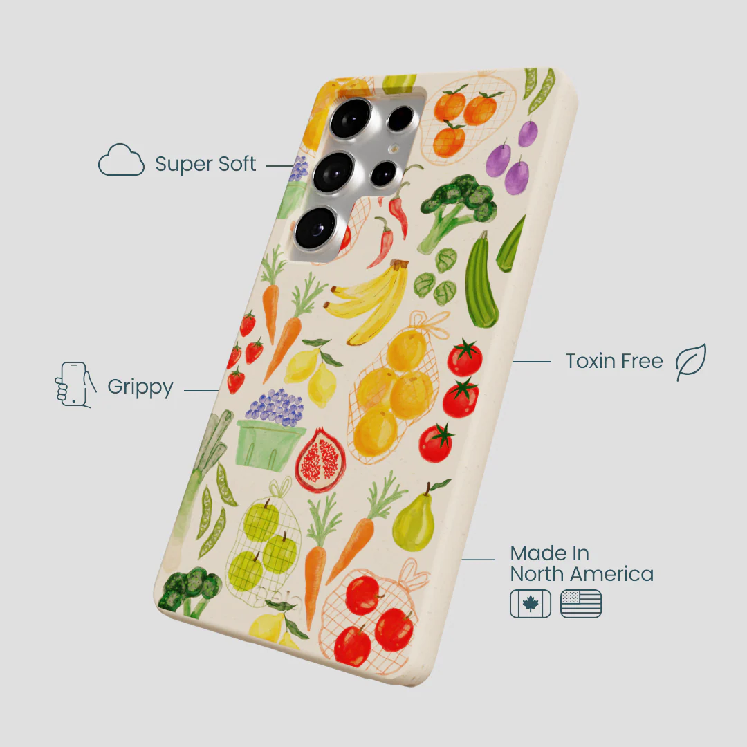 Seashell Fresh Market Samsung Galaxy S25 Ultra Case - Image 4