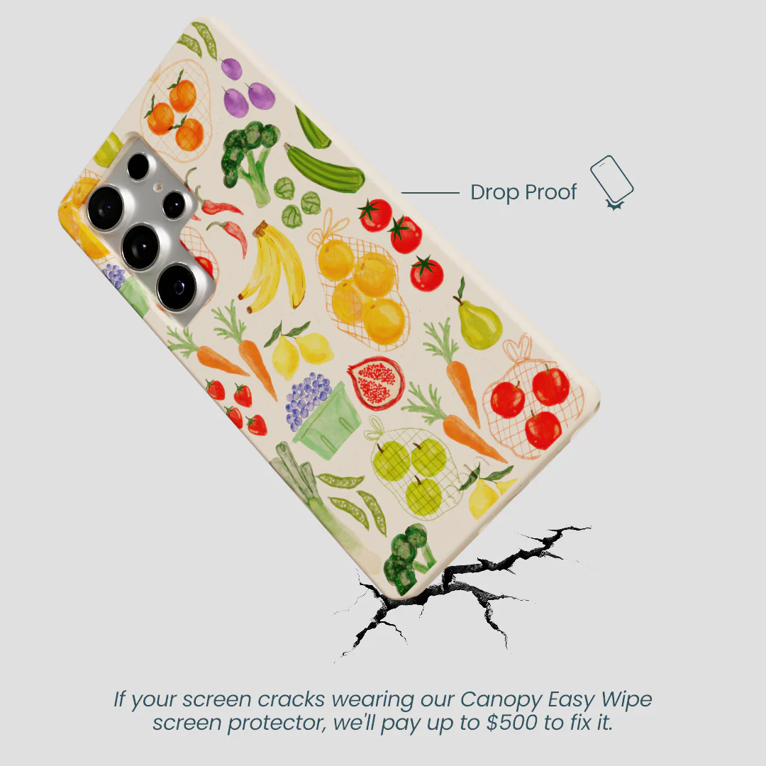 Seashell Fresh Market Samsung Galaxy S25 Ultra Case - Image 5