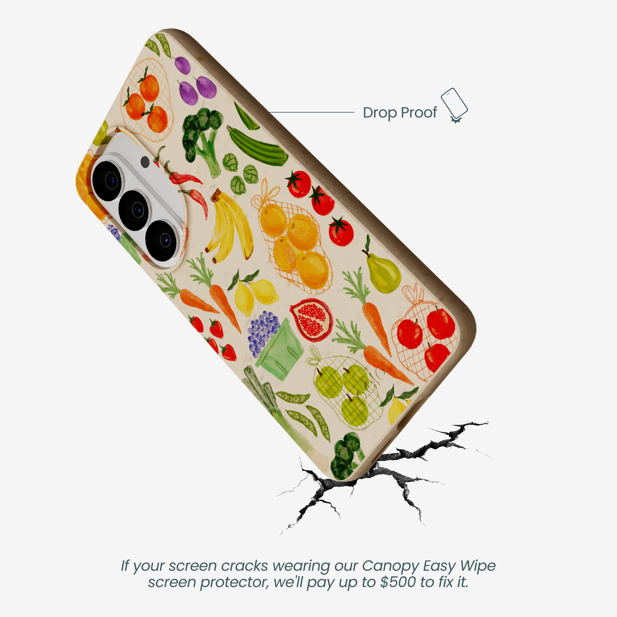 Seashell Fresh Market Samsung Galaxy S26 Case - Image 5