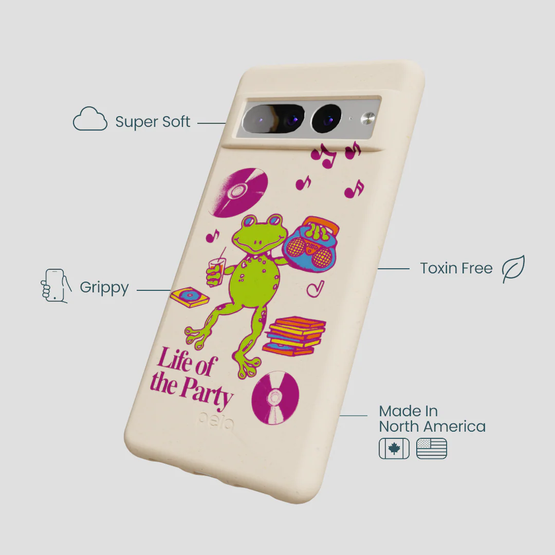 Seashell Frog Party Google Pixel 7 Pro Case - Image 4