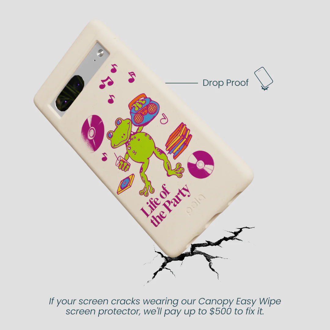 Seashell Frog Party Google Pixel 7a Case - Image 5
