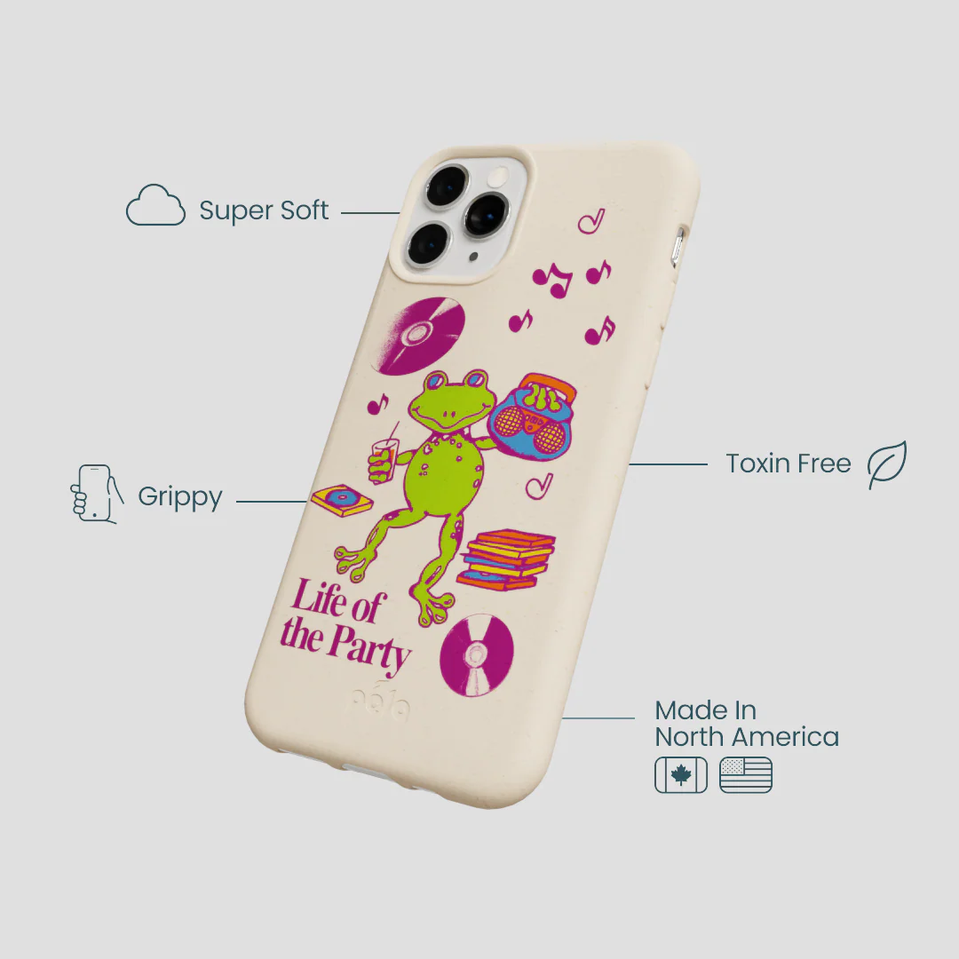 Seashell Frog Party iPhone 11 Pro Case - Image 4
