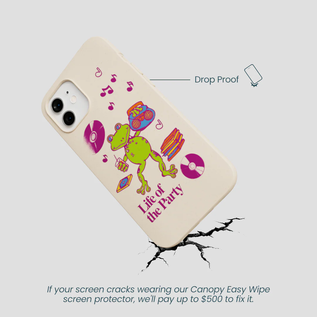 Seashell Frog Party iPhone 12/ iPhone 12 Pro Case - Image 5