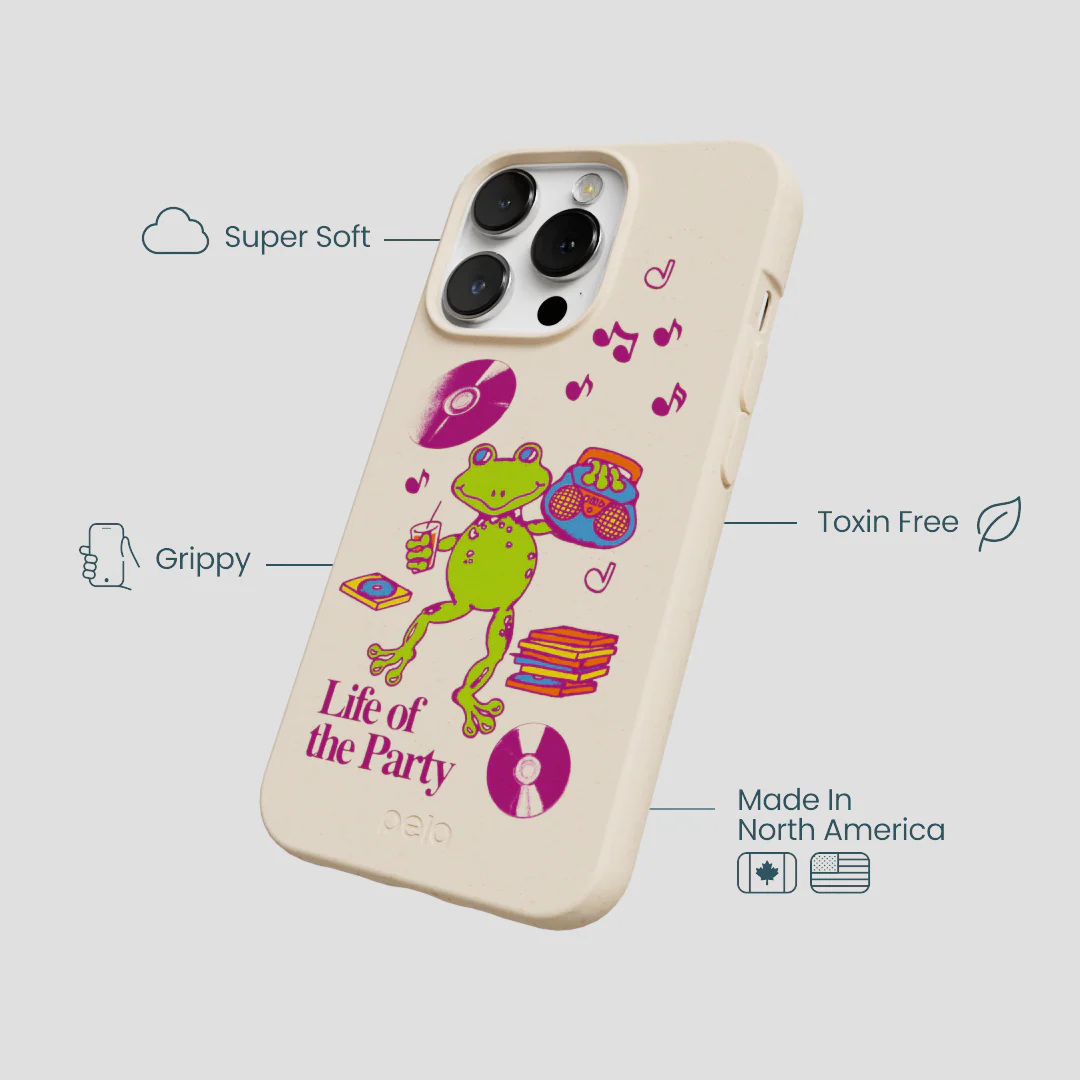 Seashell Frog Party iPhone 13 Pro Case - Image 4