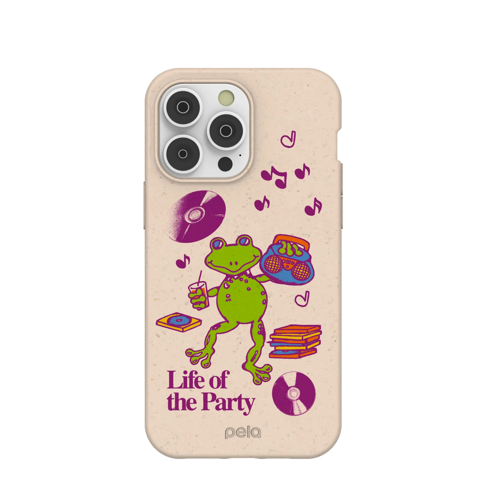 Seashell Frog Party iPhone 14 Pro Max Case