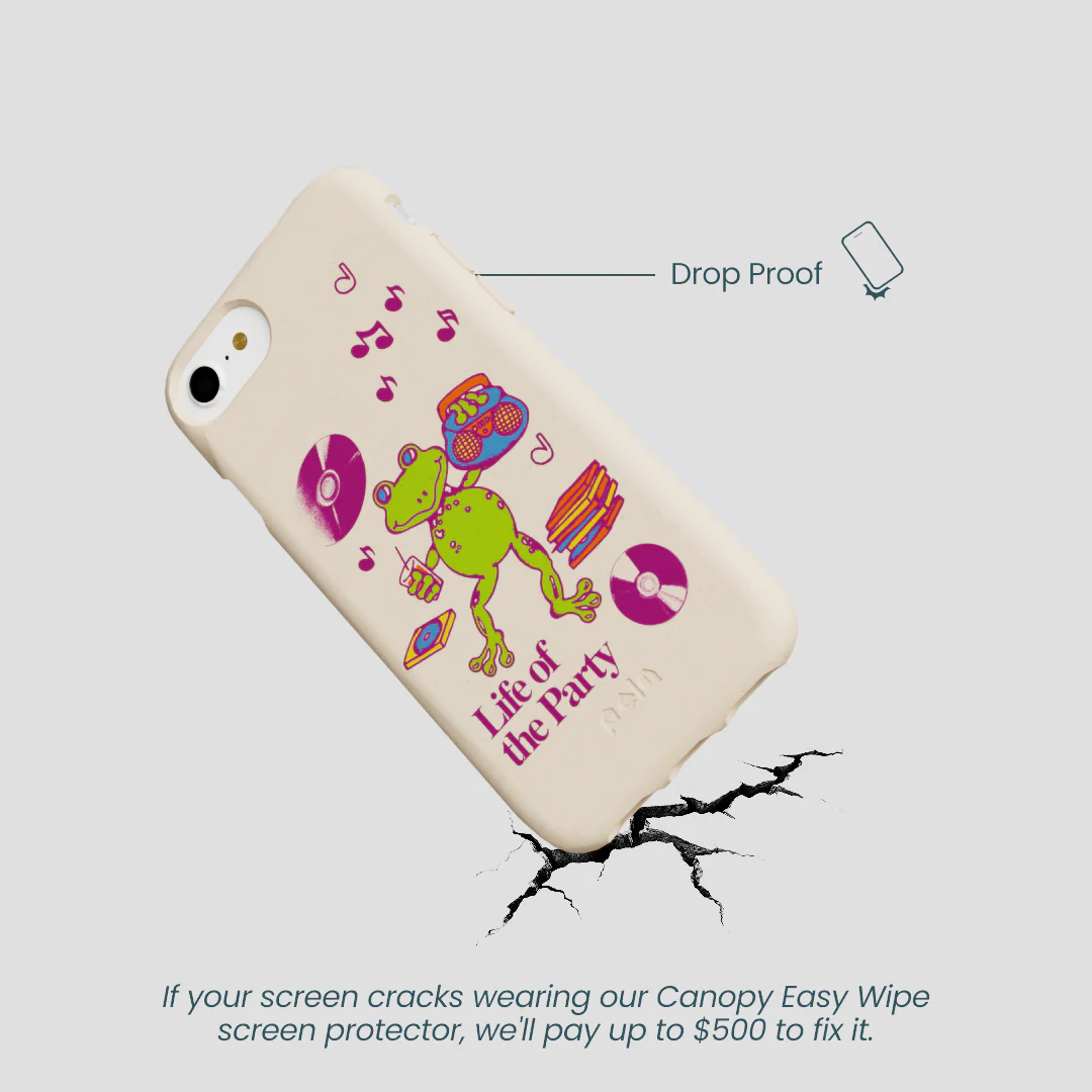 Seashell Frog Party iPhone 6/6s/7/8/SE Case - Image 5