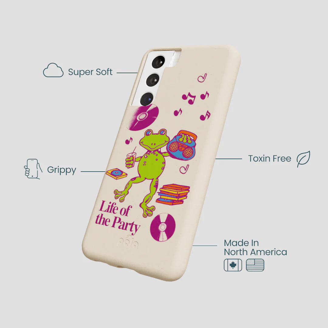 Seashell Frog Party Samsung Galaxy S21 Case - Image 4