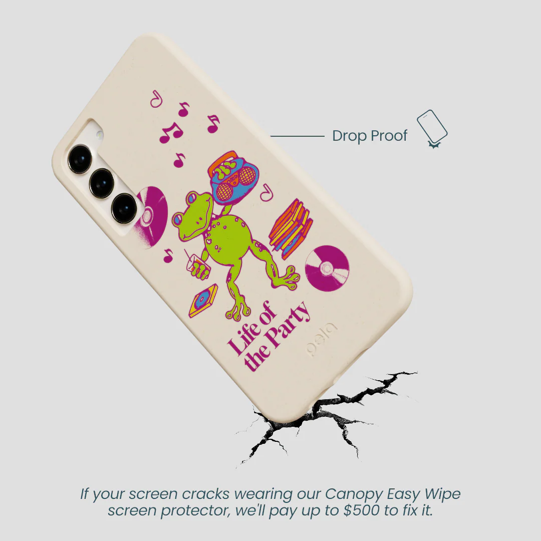Seashell Frog Party Samsung Galaxy S23+(Plus) Case - Image 5