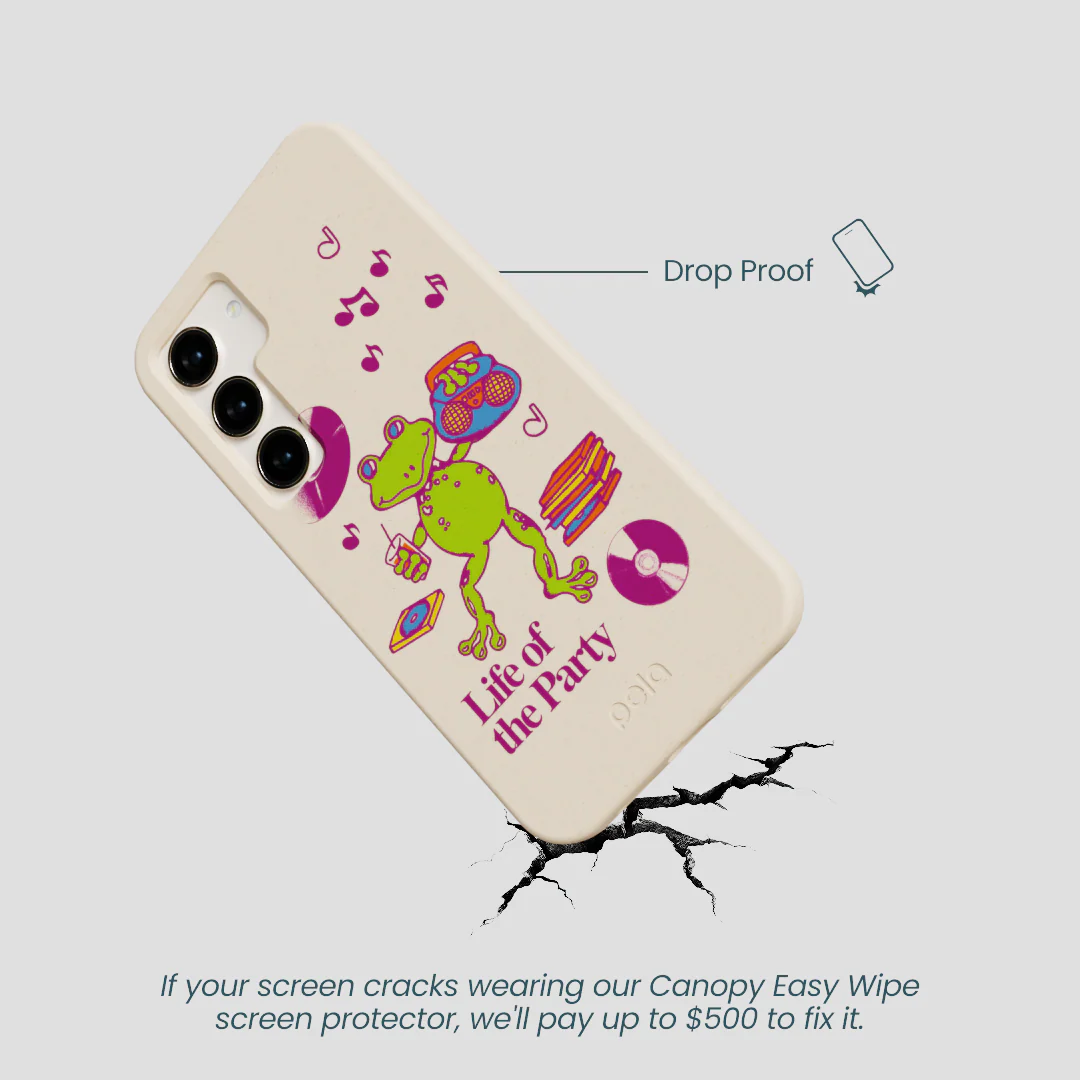 Seashell Frog Party Samsung Galaxy S24 Case - Image 5