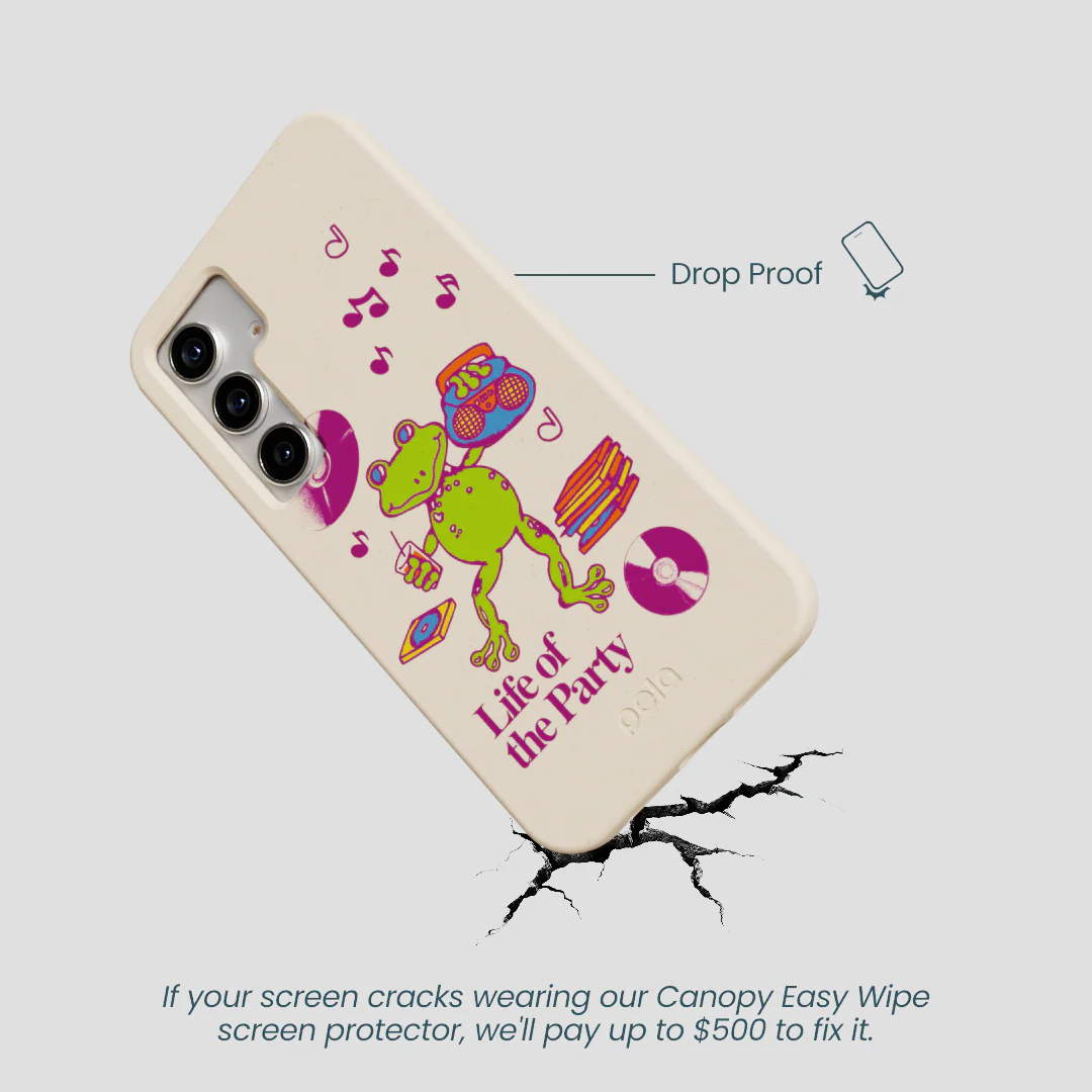 Seashell Frog Party Samsung Galaxy S25 Case - Image 5