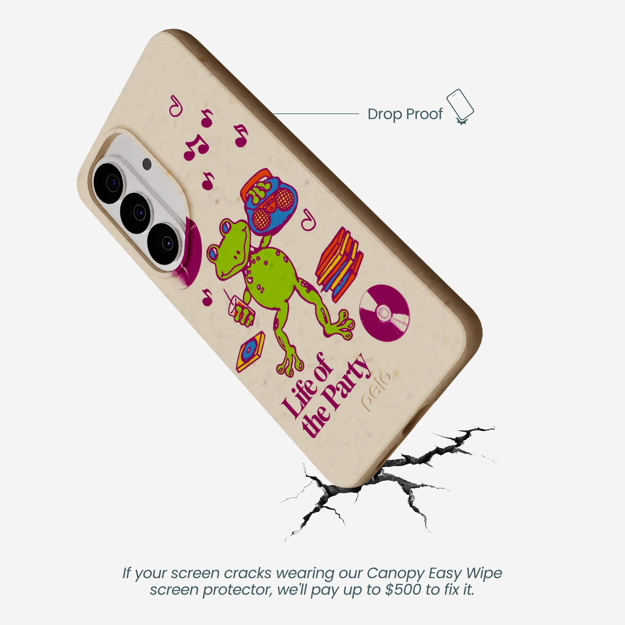 Seashell Frog Party Samsung Galaxy S26 Case - Image 5