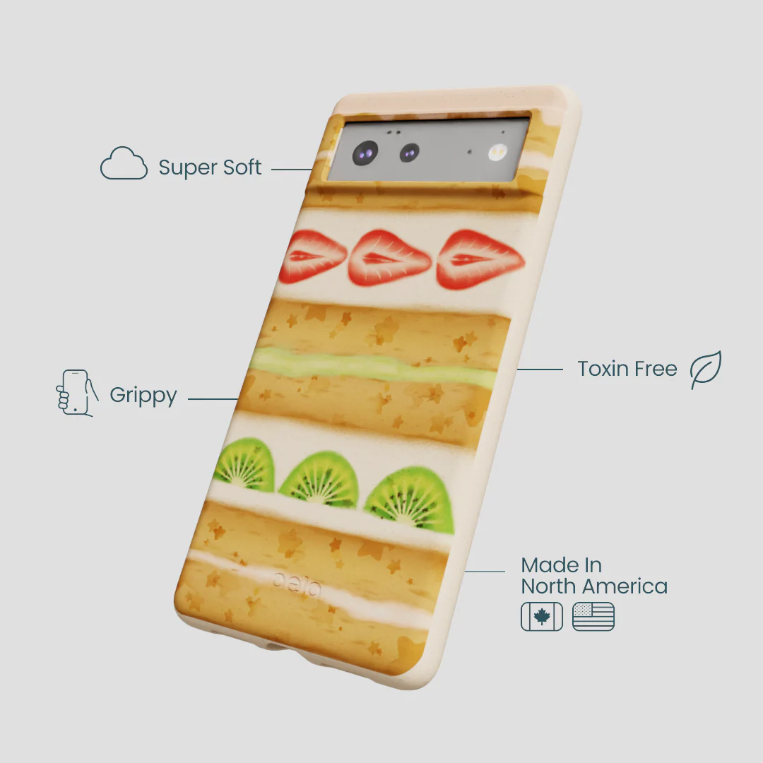 Seashell Fruit Cake Google Pixel 6a Case - Image 4