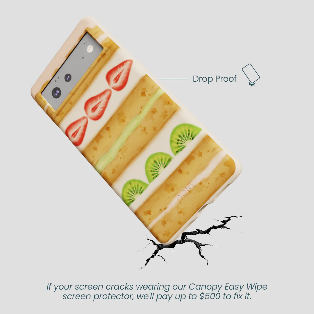 Seashell Fruit Cake Google Pixel 6a Case - Image 5