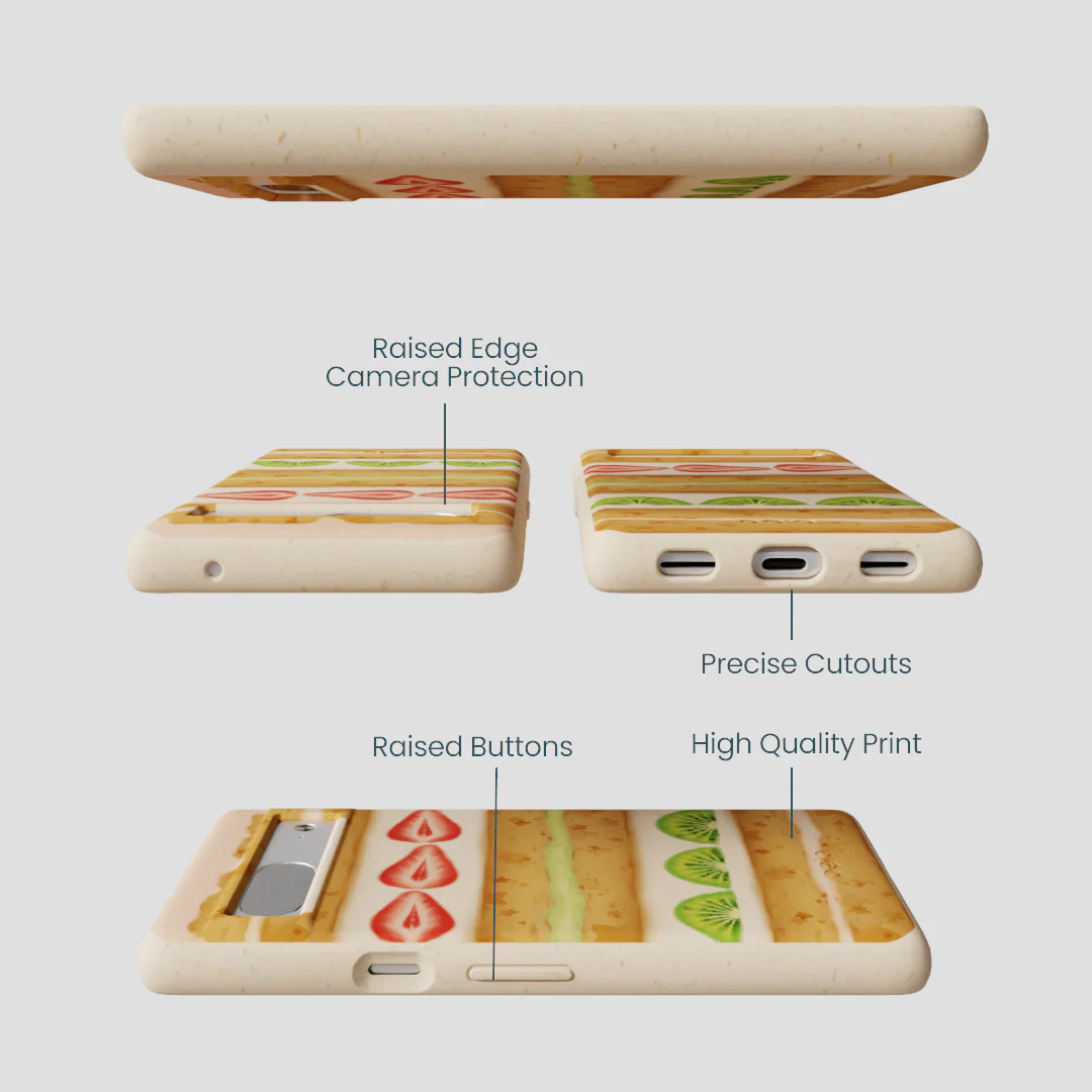 Seashell Fruit Cake Google Pixel 7 Case - Image 3