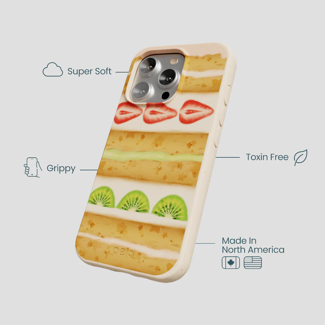 Seashell Fruit Cake iPhone 16 Pro Case - Image 4