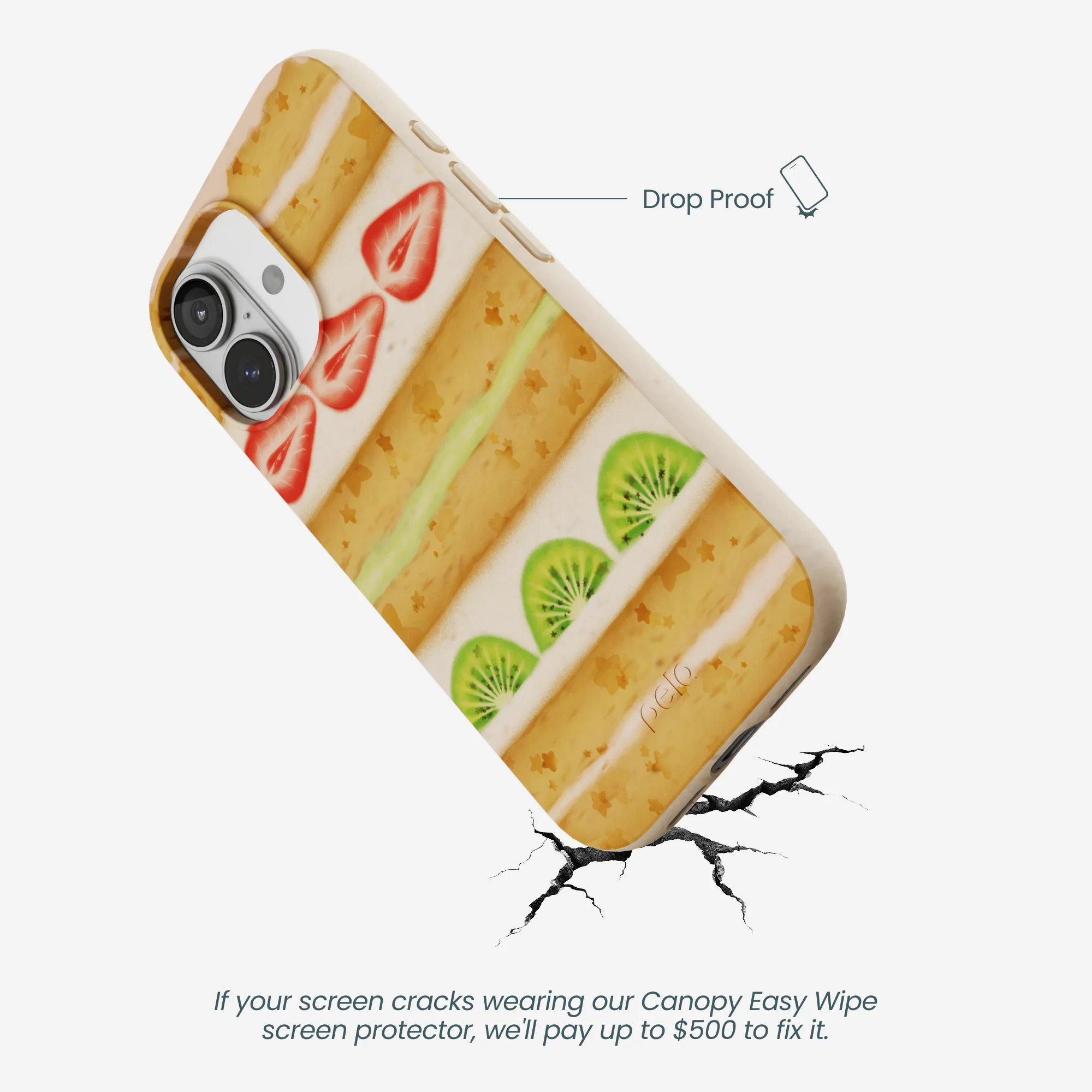 Seashell Fruit Cake iPhone 17 Case - Image 5