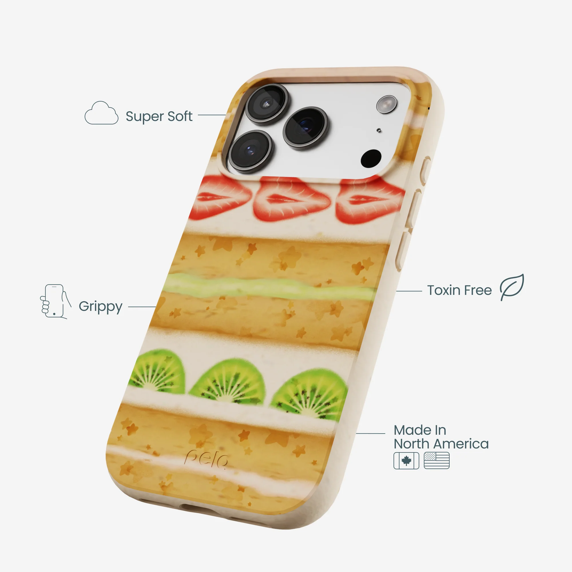 Seashell Fruit Cake iPhone 17 Pro Case - Image 4