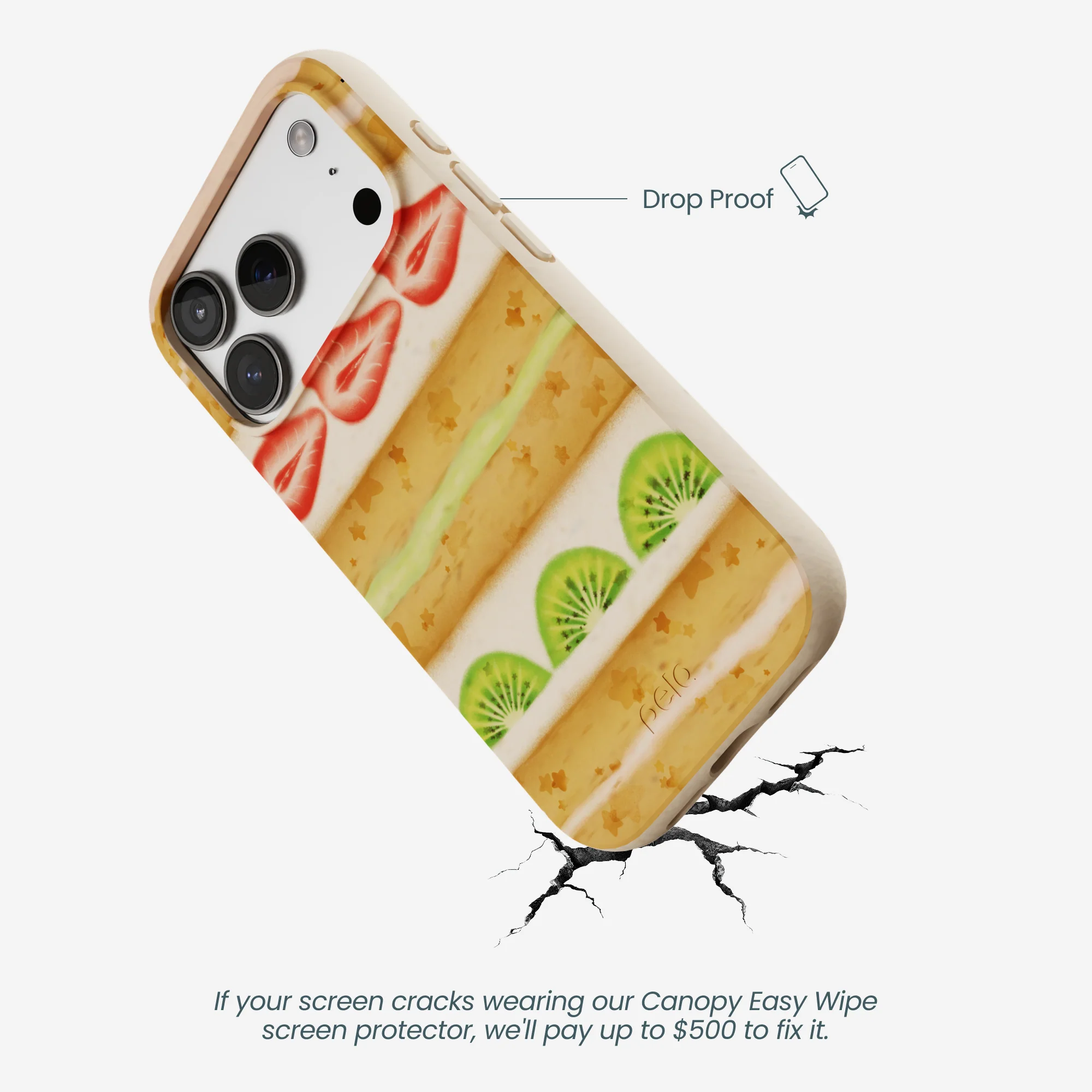 Seashell Fruit Cake iPhone 17 Pro Case - Image 5