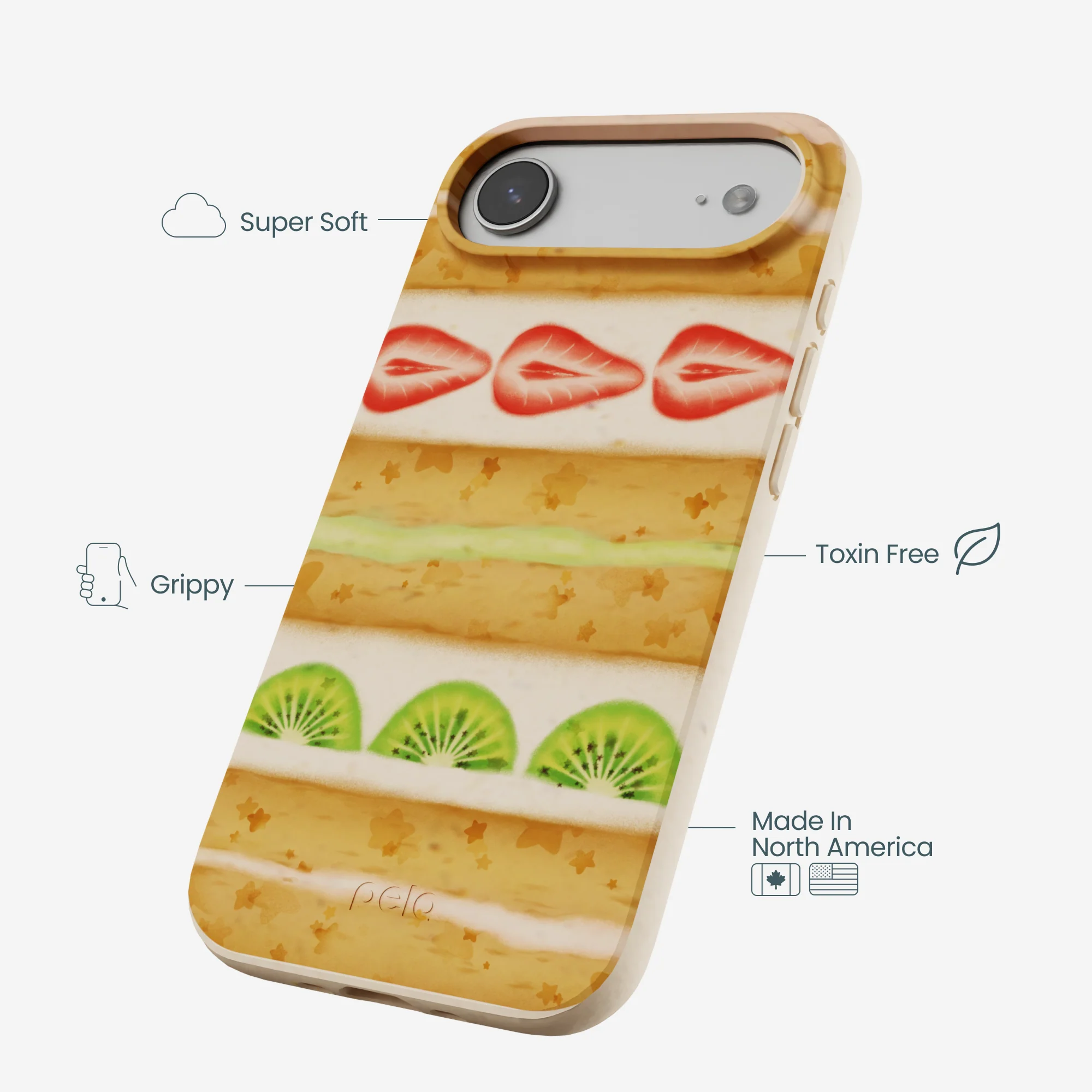 Seashell Fruit Cake iPhone Air Case - Image 4