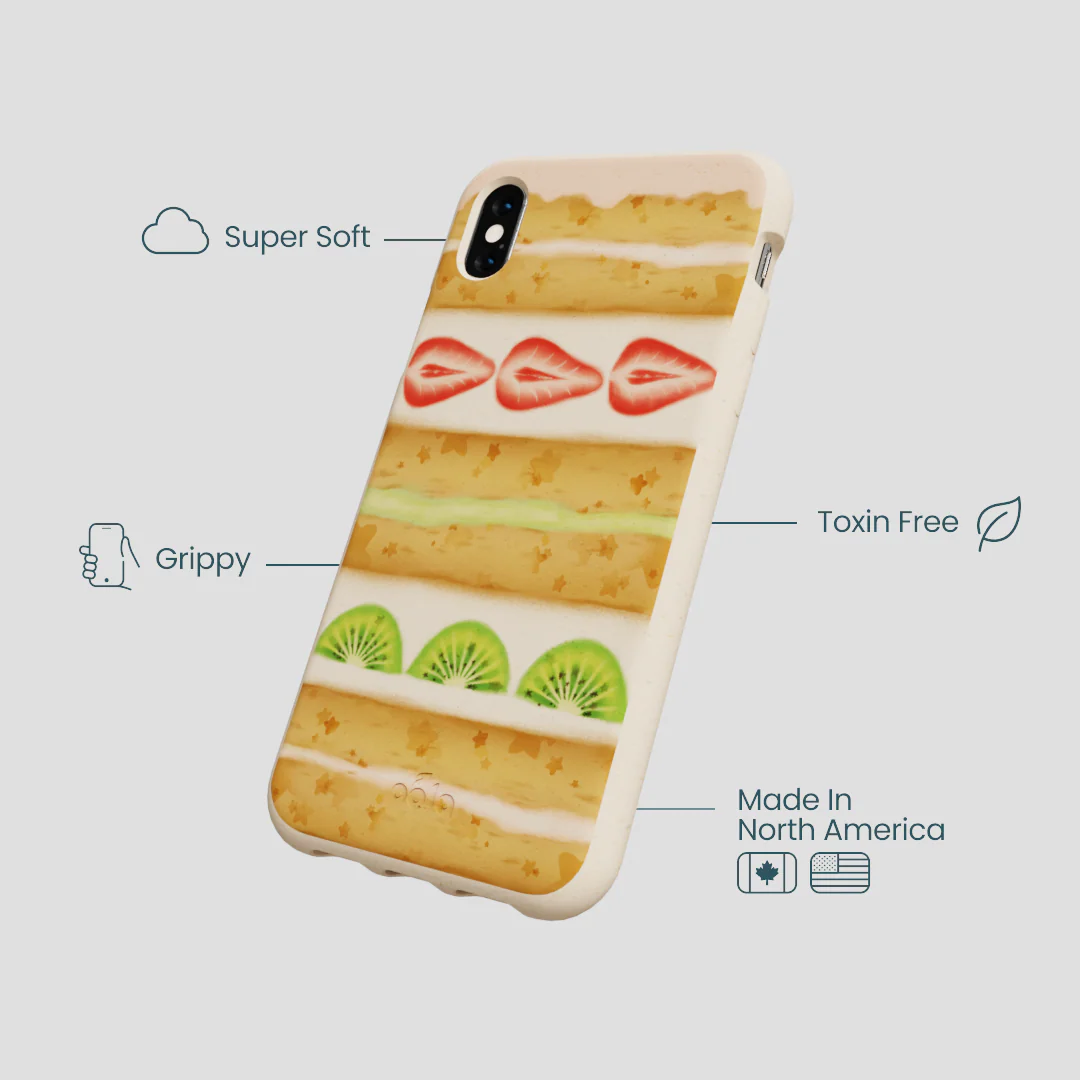 Seashell Fruit Cake iPhone XR Case - Image 4
