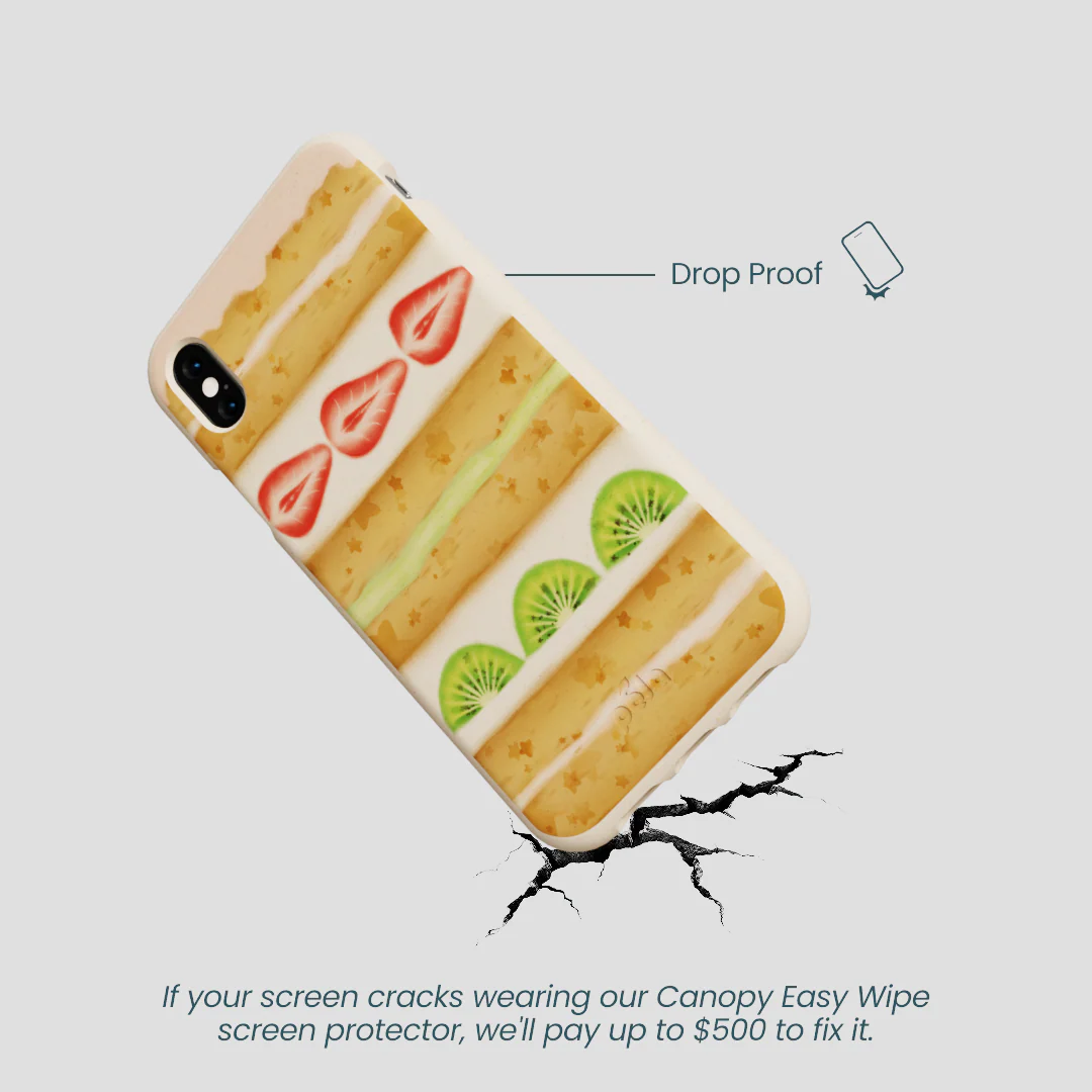 Seashell Fruit Cake iPhone XR Case - Image 5