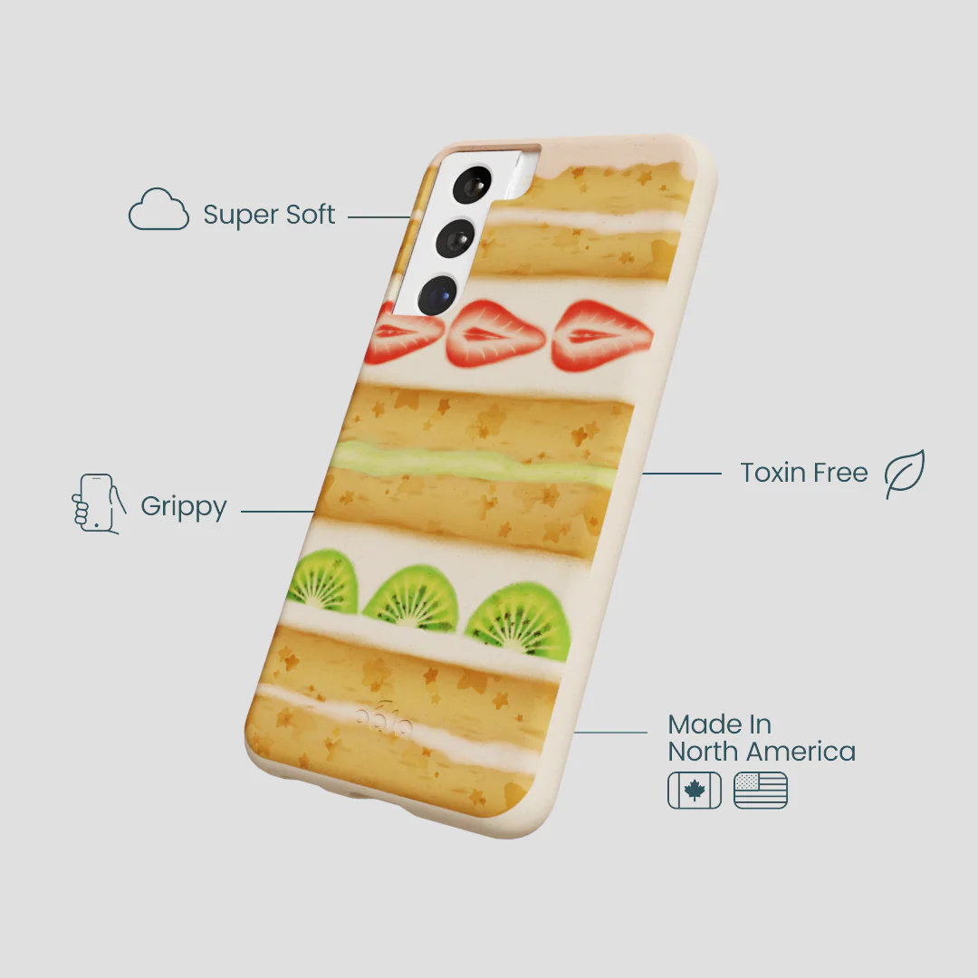 Seashell Fruit Cake Samsung Galaxy S21 Case - Image 4