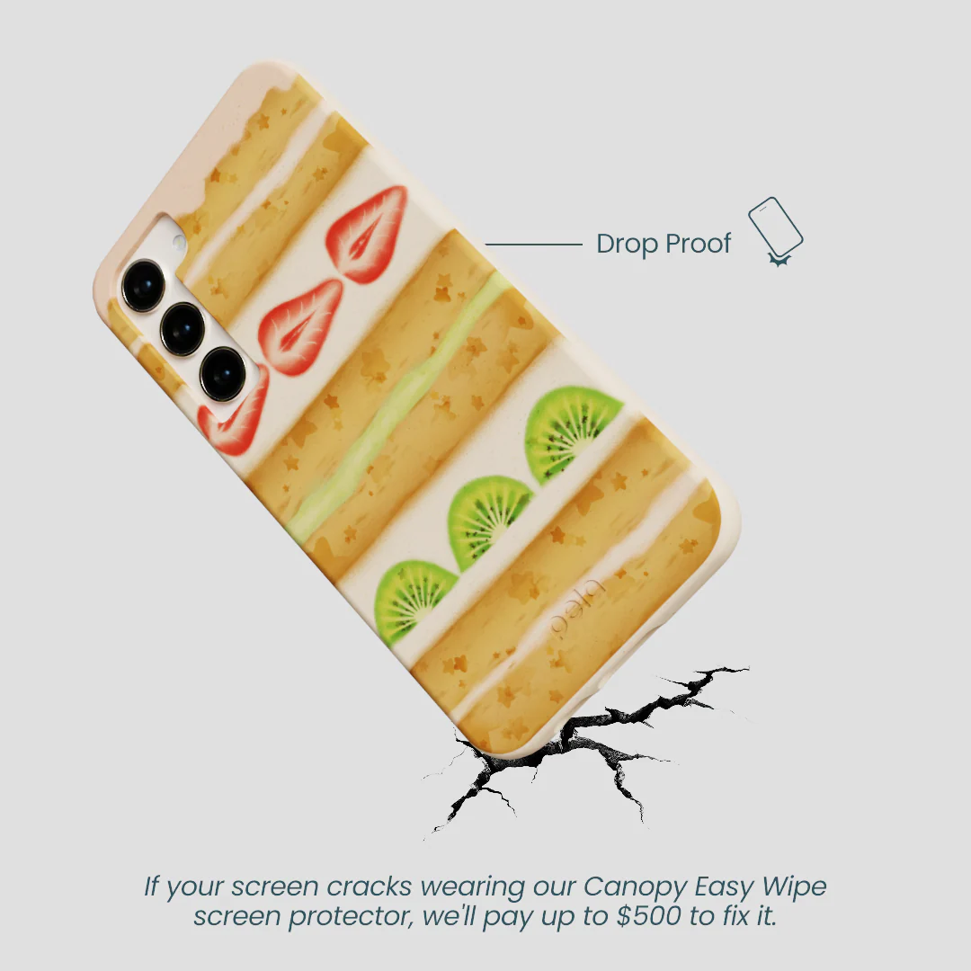 Seashell Fruit Cake Samsung Galaxy S23+(Plus) Case - Image 5