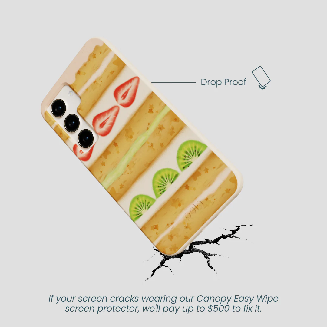 Seashell Fruit Cake Samsung Galaxy S24 Case - Image 5