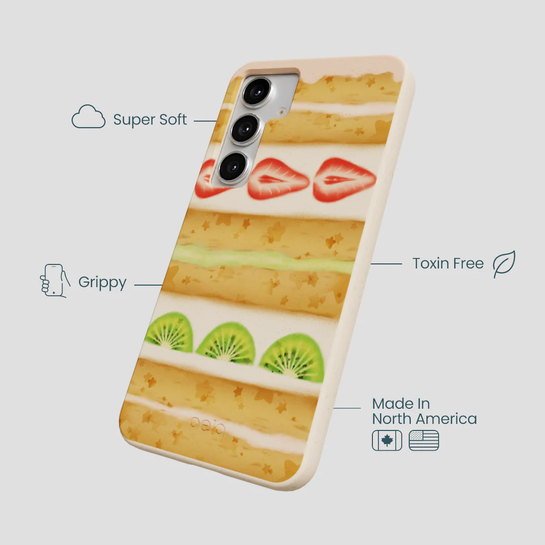 Seashell Fruit Cake Samsung Galaxy S25+(Plus) Case - Image 4