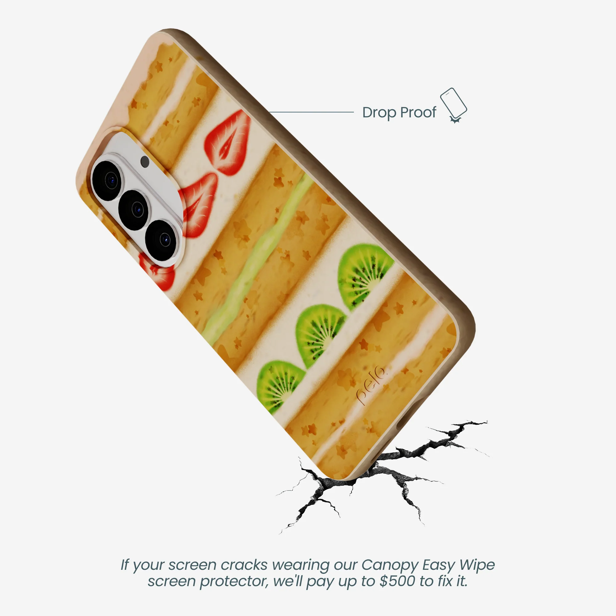 Seashell Fruit Cake Samsung Galaxy S26 Case - Image 5