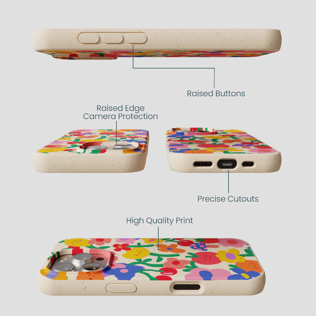 Seashell Fruity Cutie iPhone 16 Pro Case - Image 3