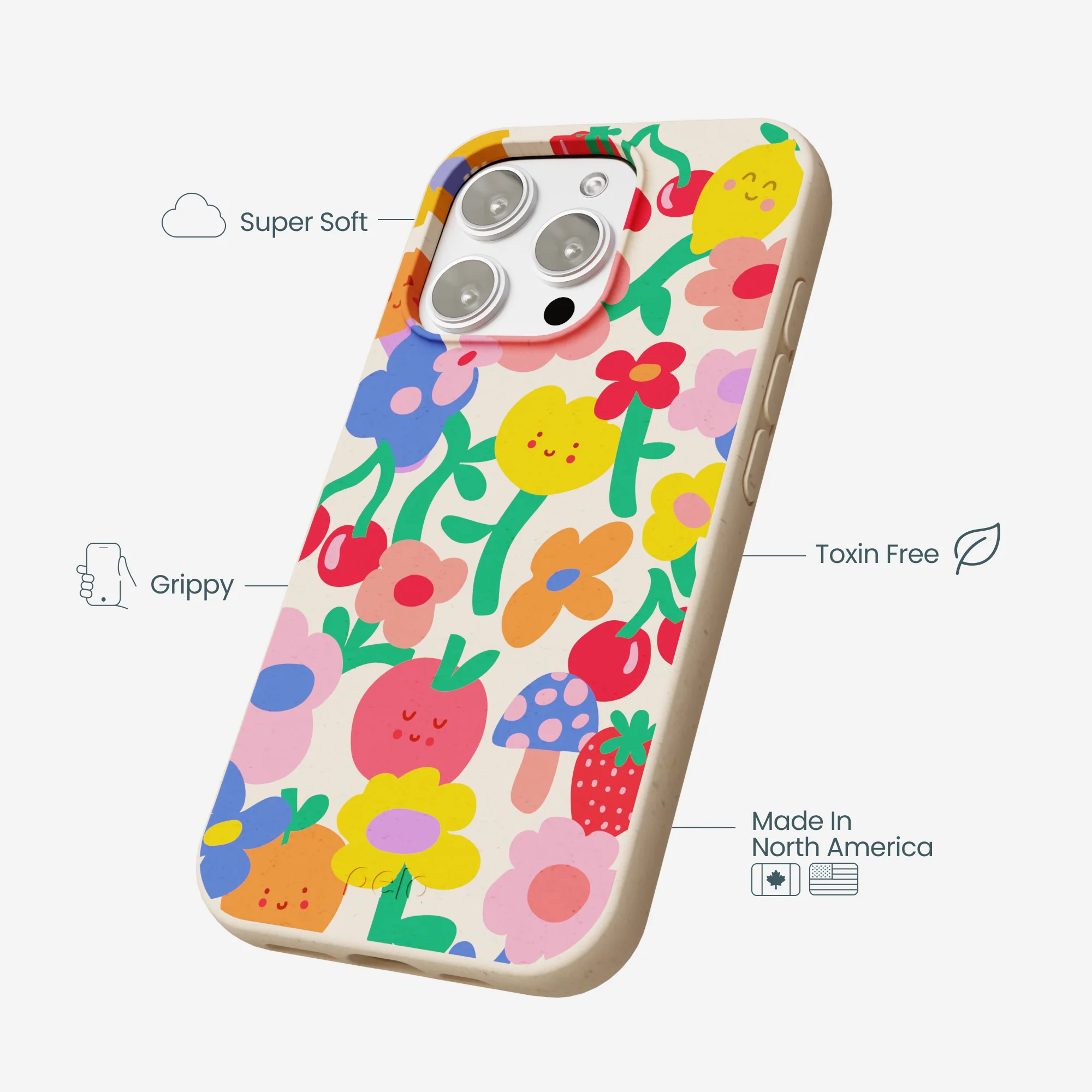 Seashell Fruity Cutie iPhone 16 Pro Max Case - Image 4