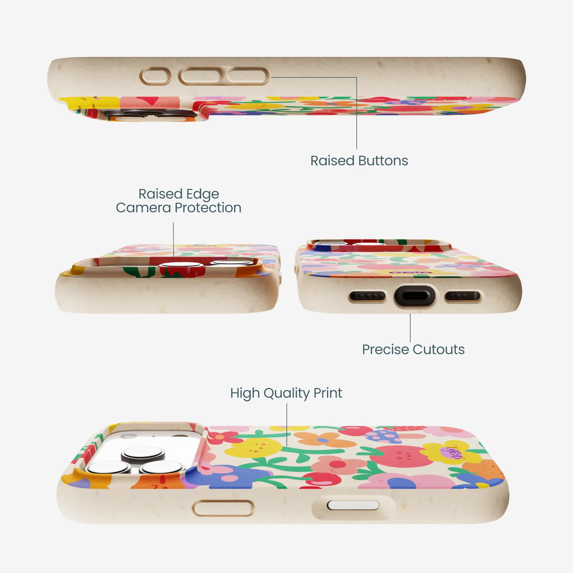 Seashell Fruity Cutie iPhone 17 Pro Case - Image 3